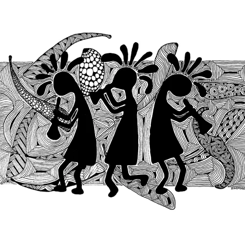 Η αισθητική του μαύρου και της αντίθεσης